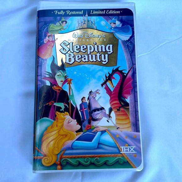 Walt Disney Masterpiece Sleeping Beauty VHS Limited Edition Movie Cartoon - Picture 1 of 11